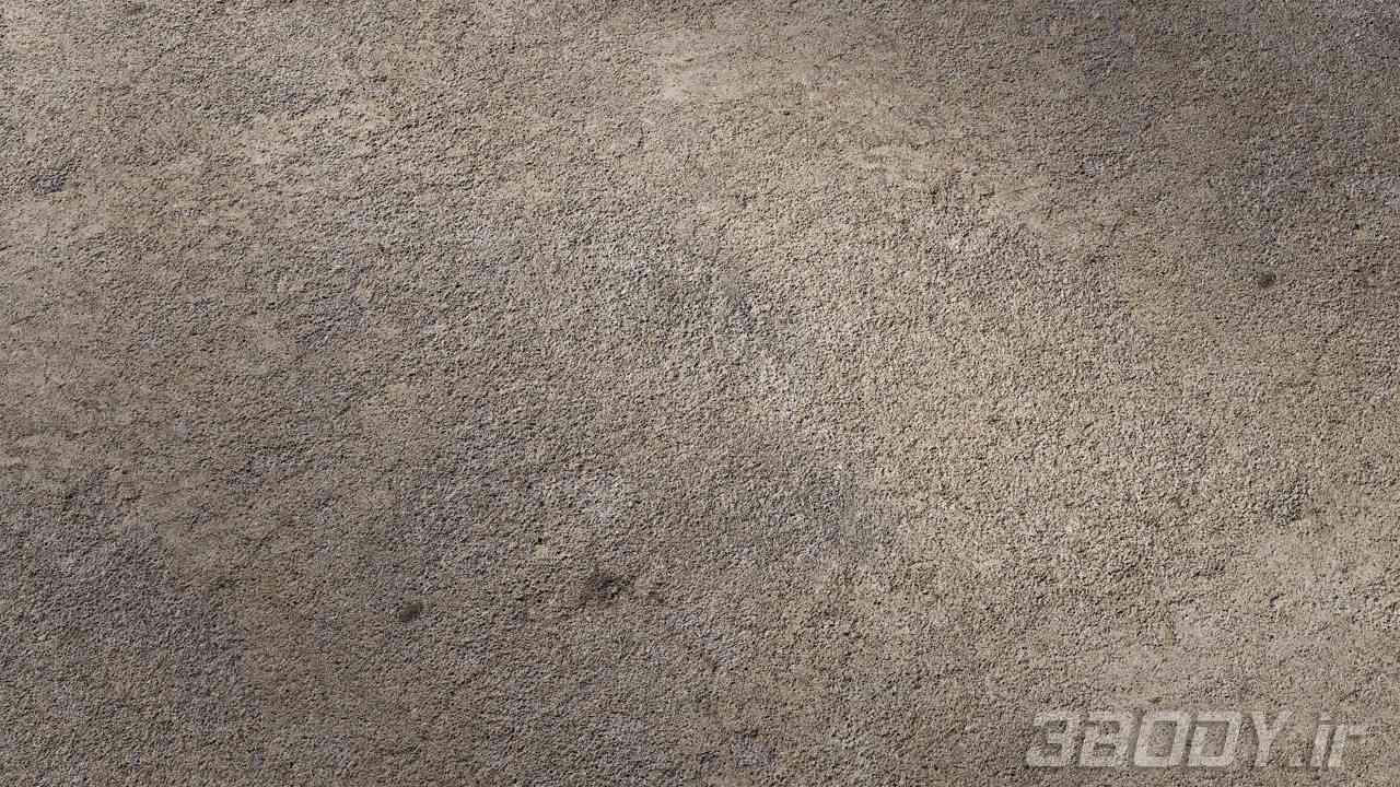 متریال بتن صاف smooth concrete عکس 1